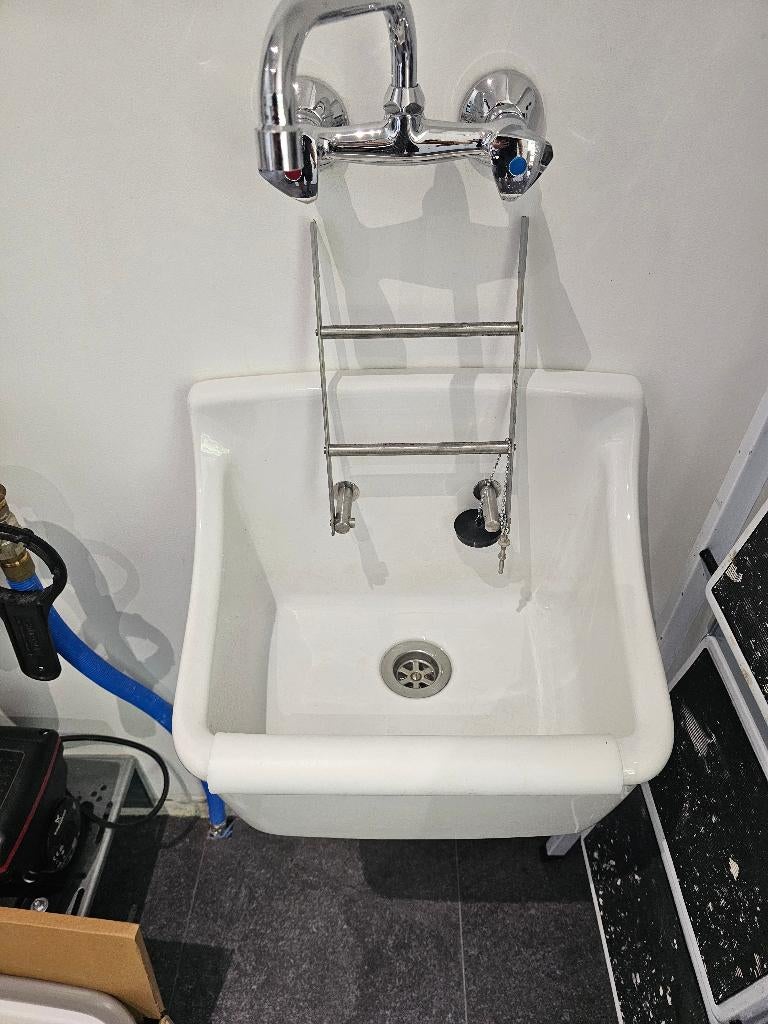 Geberit 300 Norma gootsteen 45cm uitgietbak, Ophalen, Zo goed als nieuw