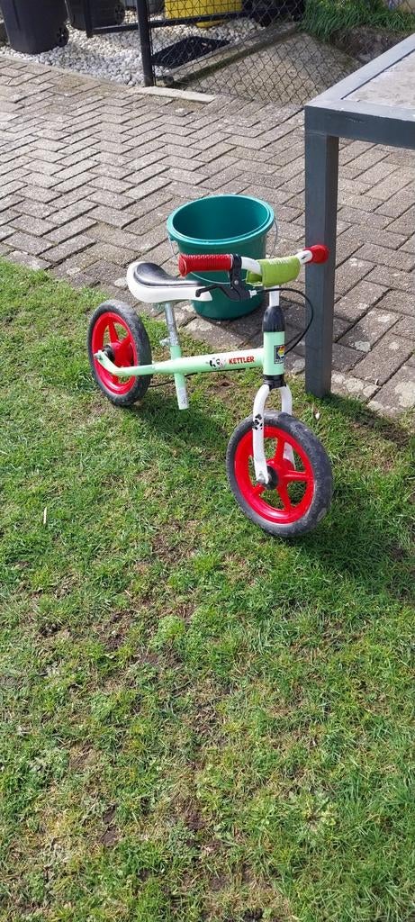 Loopfiets, Ophalen, Gebruikt, Kettler, Verstelbare zitting