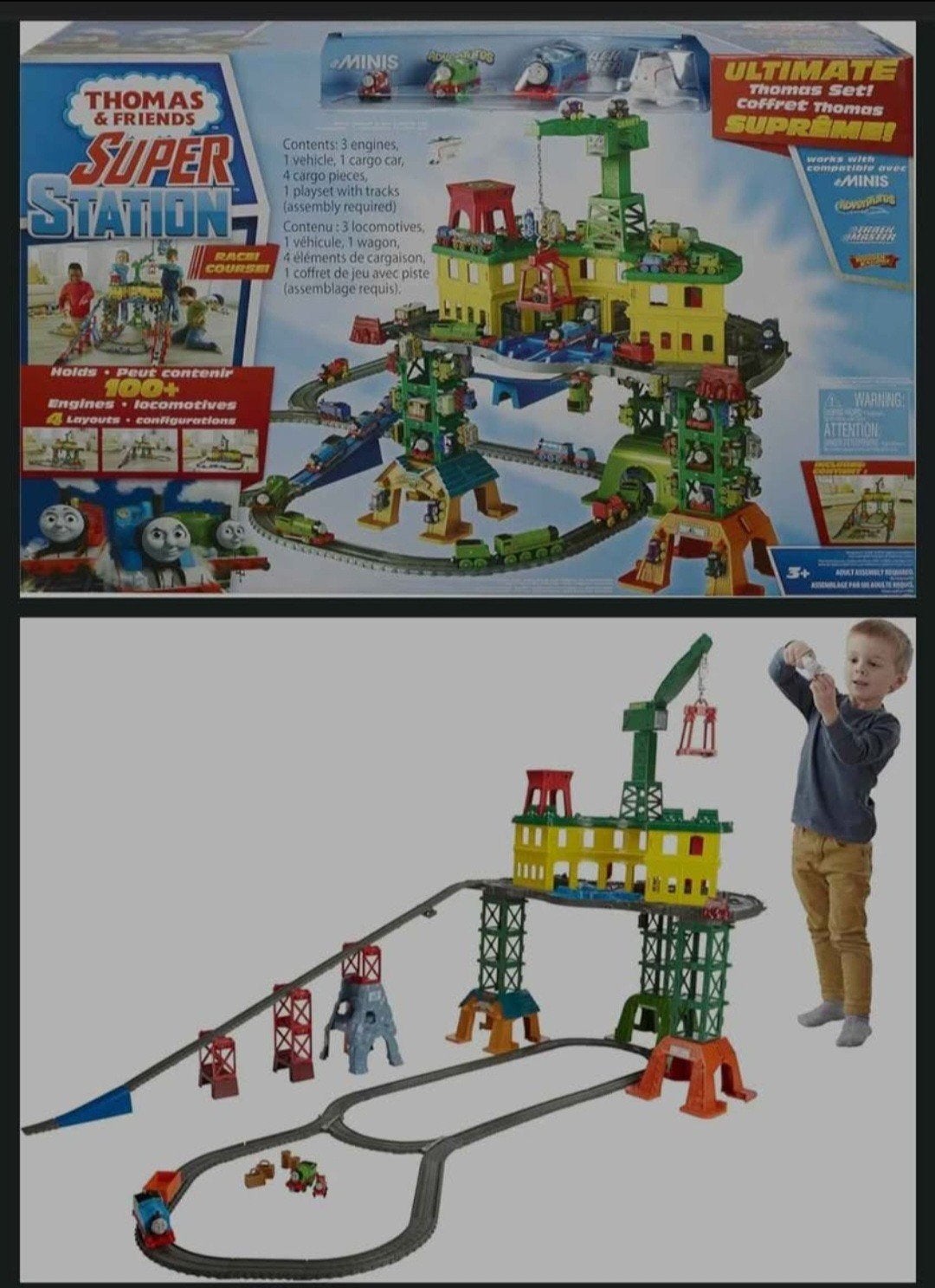 Thomas de Trein Super Station Speelset met extra's, Ophalen