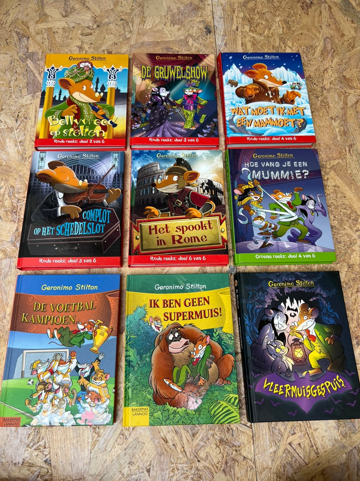 Pakket Geronimo Stilton, Ophalen of Verzenden, Zo goed als nieuw
