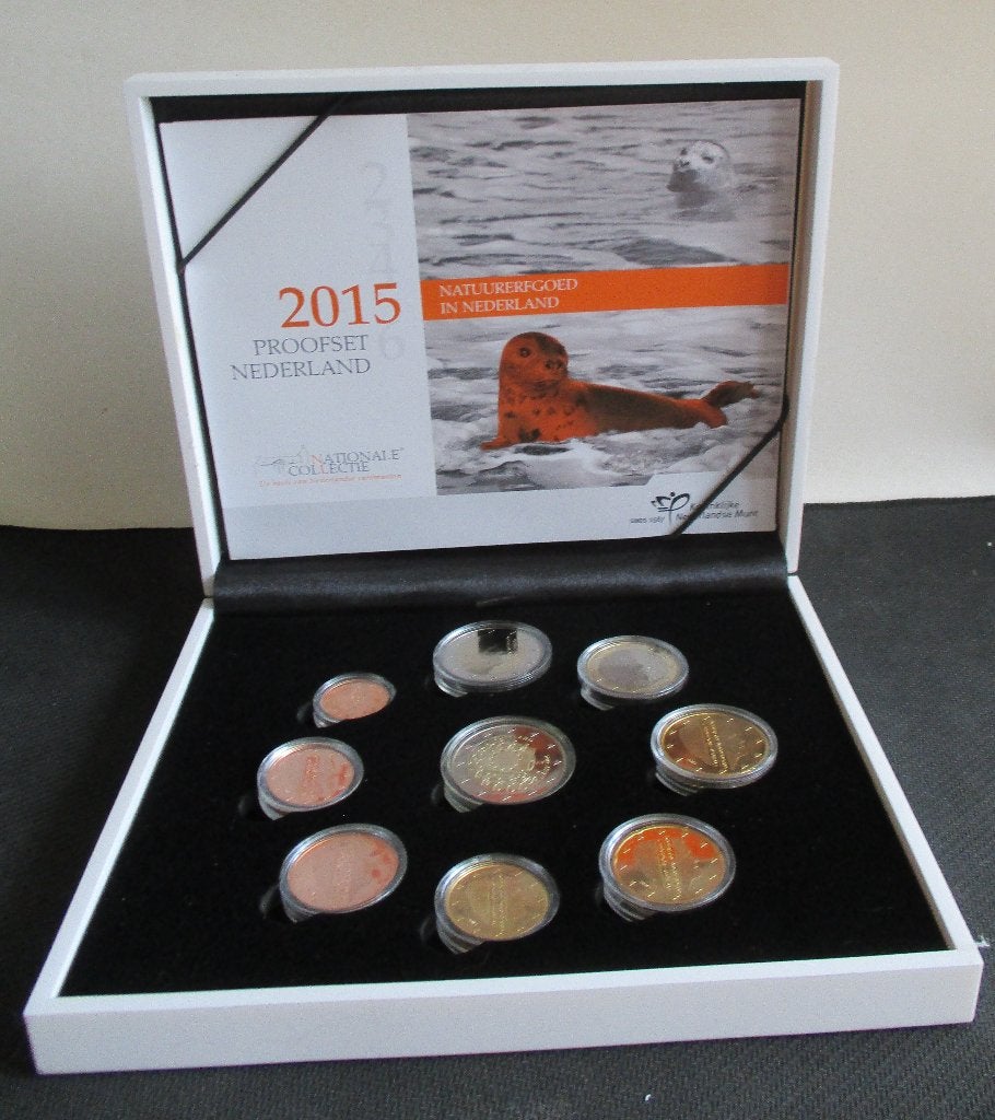 JM-17- 2015 JAARSET - KONING WILLEM ALEXANDER - PROOF, Timbres & Monnaies, Envoi, Avant le royaume, Autres valeurs, Série