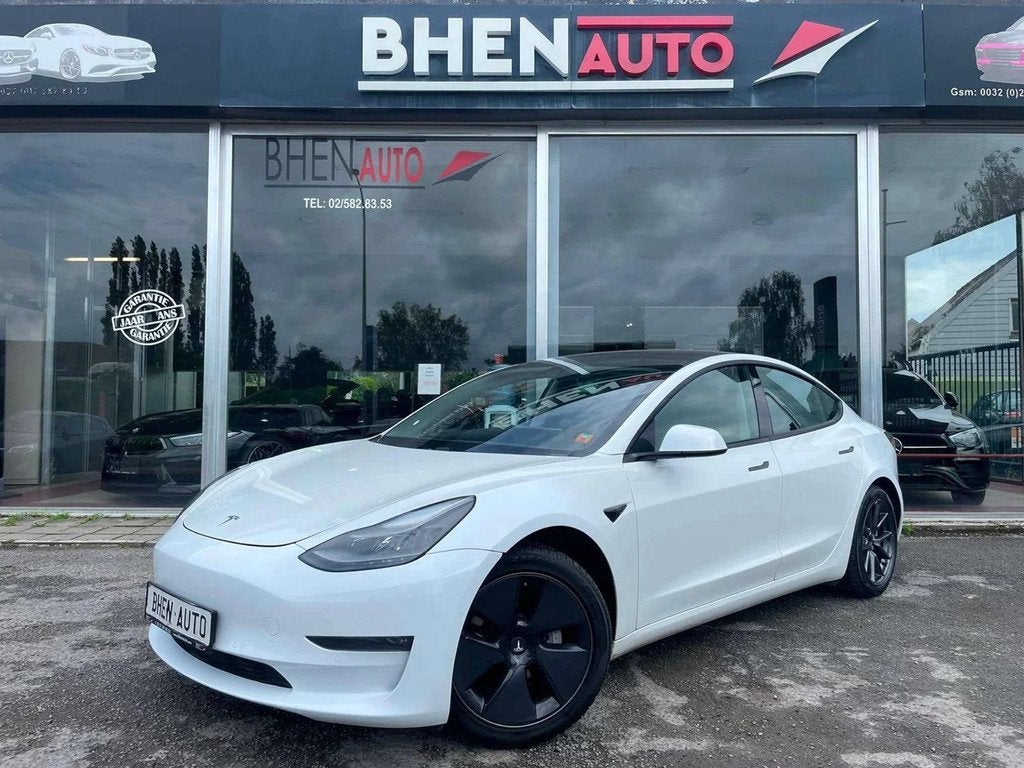 Tesla Model 3 Model 3 78 kWh AWD Long Range Dual Motor (366k, Auto's, Automaat, Gebruikt, Lichtsensor, Te koop