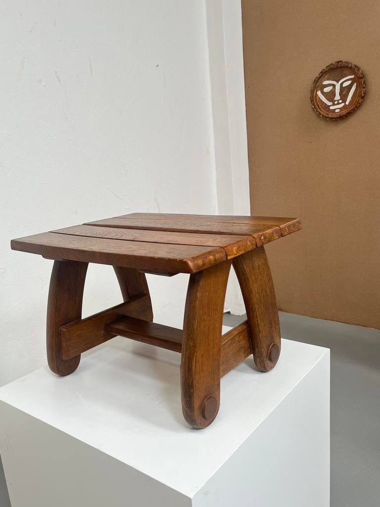 FRENCH BRUTALIST COFFEETABLE, Ophalen, Zo goed als nieuw