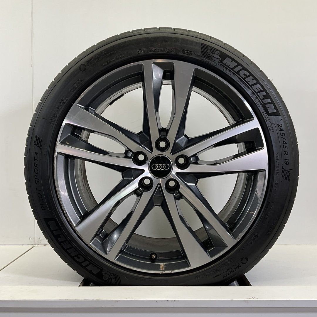 AUDI A6 A7 SET VElGEN + ZOMERBANDEN 19 INCH, Pneus et Jantes, 245 mm, Véhicule de tourisme, Pneus été