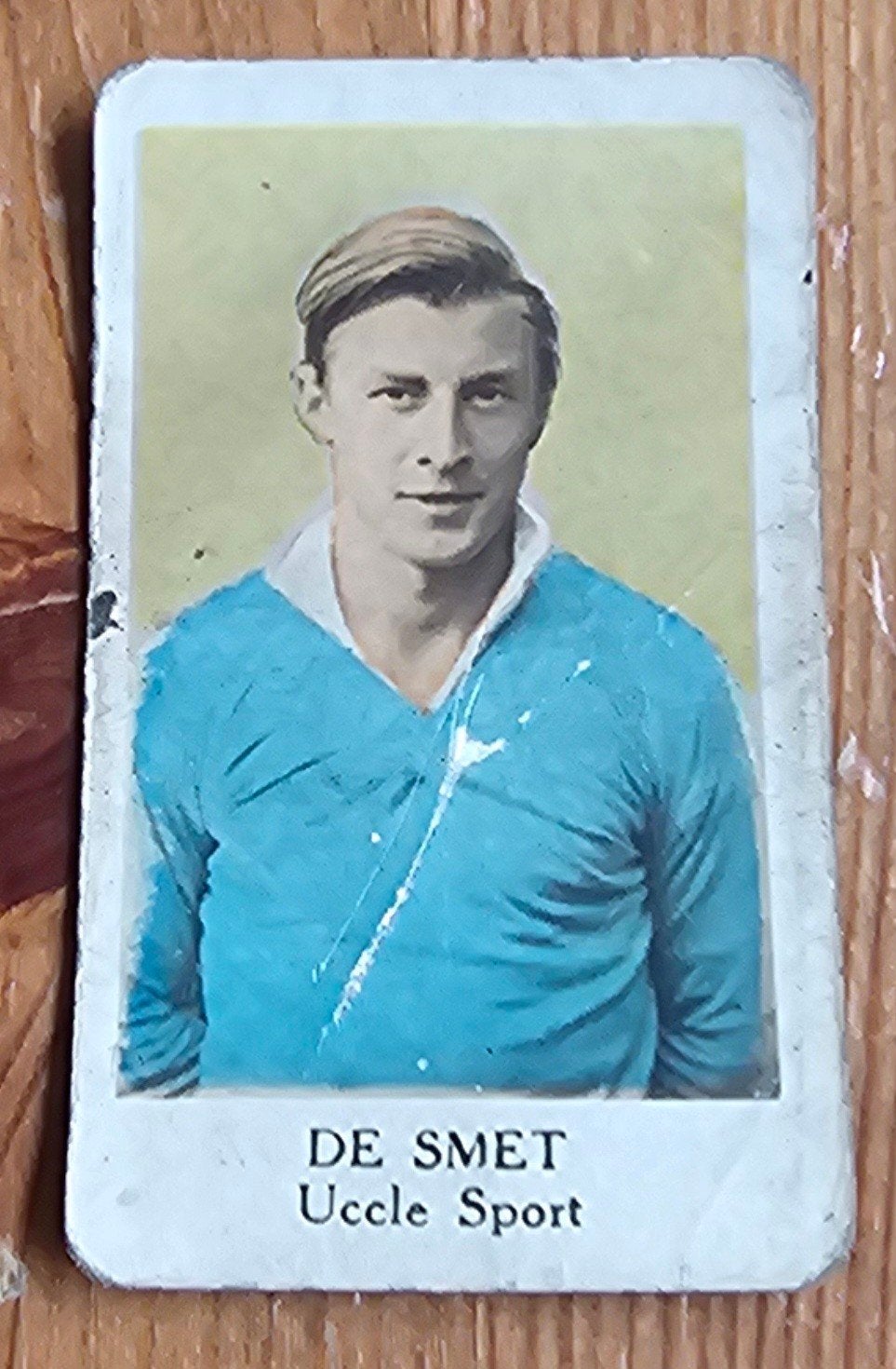 1932 De Smet (avant panini) Uccle Sport Chromo Football !, Enlèvement ou Envoi, Utilisé, Image