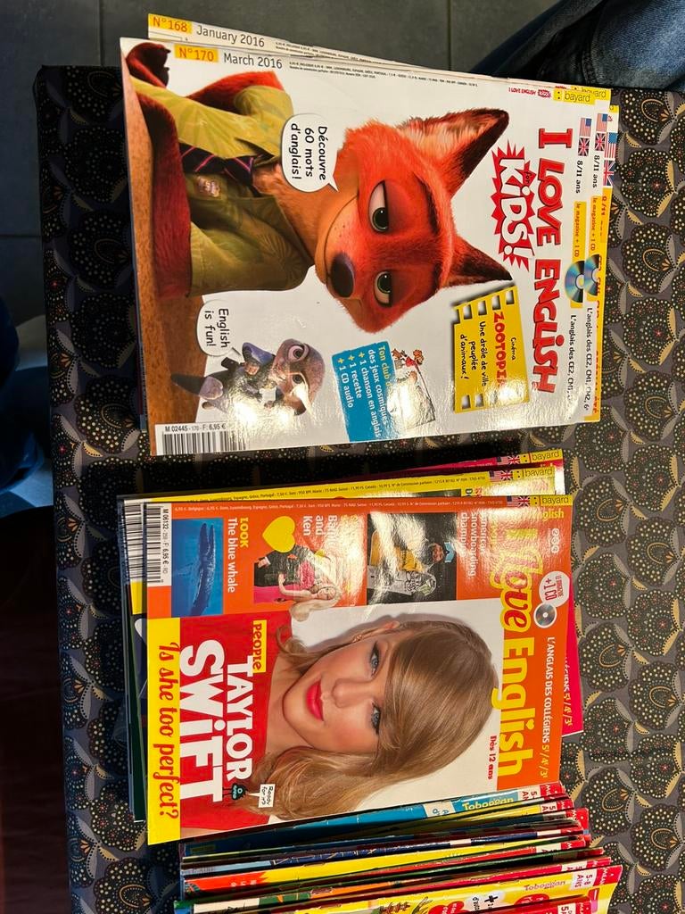 A donner : lots de magazines enfants, Boeken, Ophalen, Zo goed als nieuw