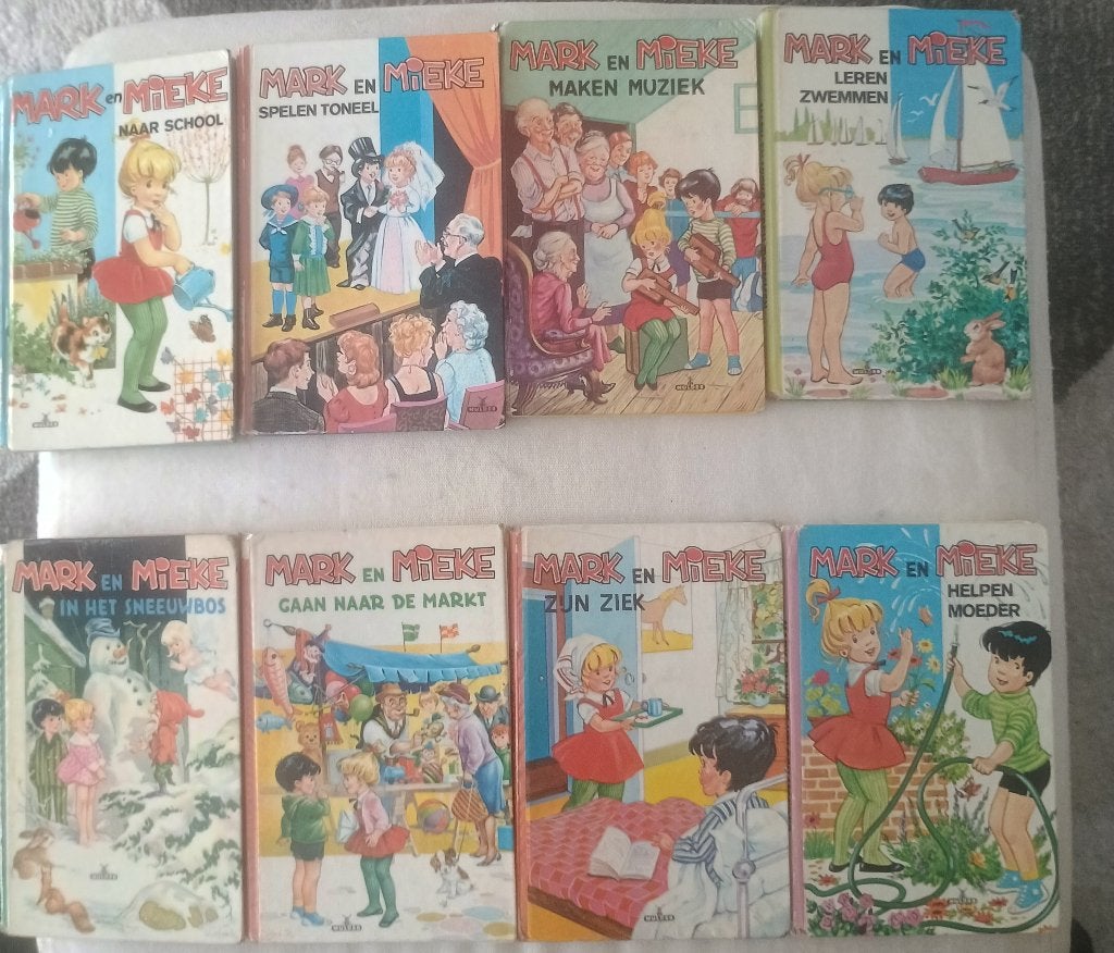 Kinderboeken Mark en Mieke, Els Stam, Fiction général, Enlèvement, Utilisé
