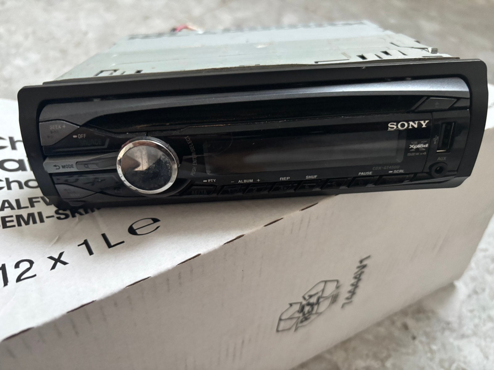 Sony autoradio, Games en Spelcomputers, Spelcomputers | Xbox 360, Ophalen, Zo goed als nieuw