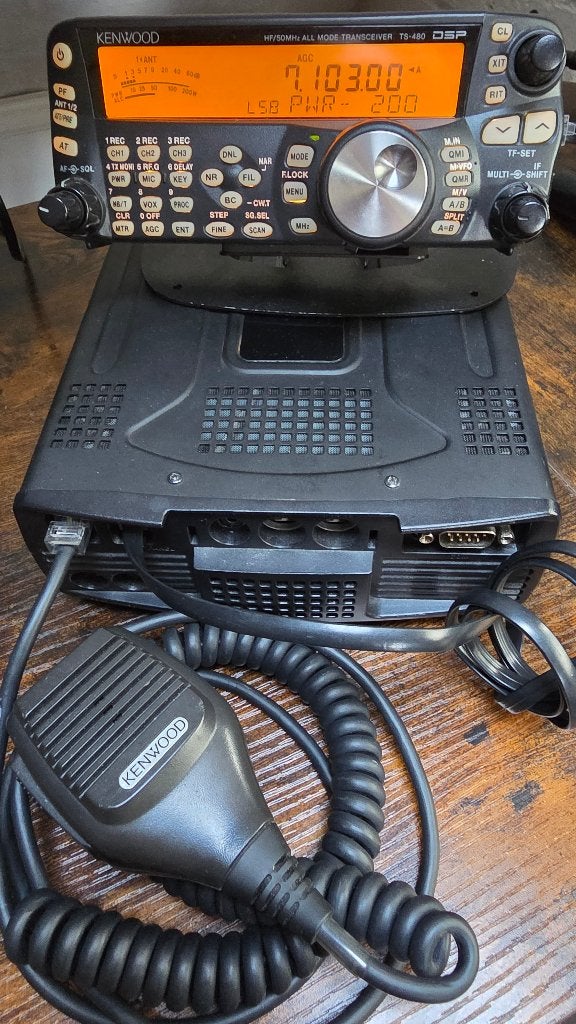 Kenwood TS-480HX 200W HF/6m, Telecommunicatie, Ophalen of Verzenden, Gebruikt, Zender en Ontvanger