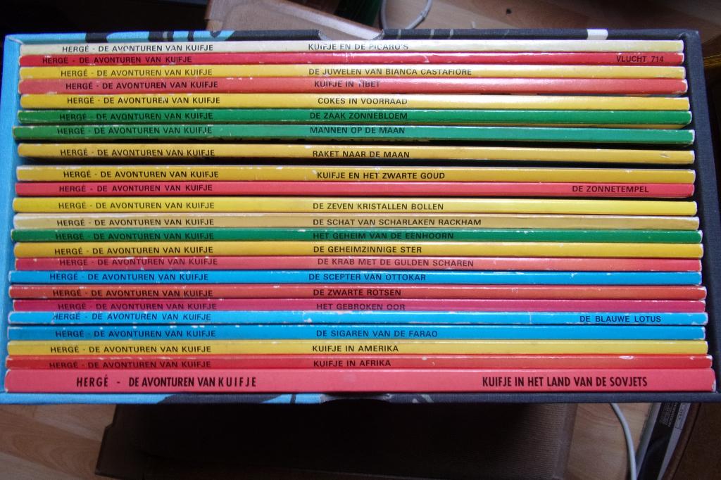 volledige complete reeks stripverhalen van kuifje ,, Boeken, Ophalen of Verzenden