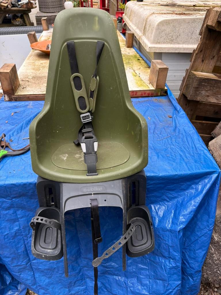 Fietszitje bobino, Ophalen, Achterzitje, Voetsteuntjes, 9 t/m 18 kg