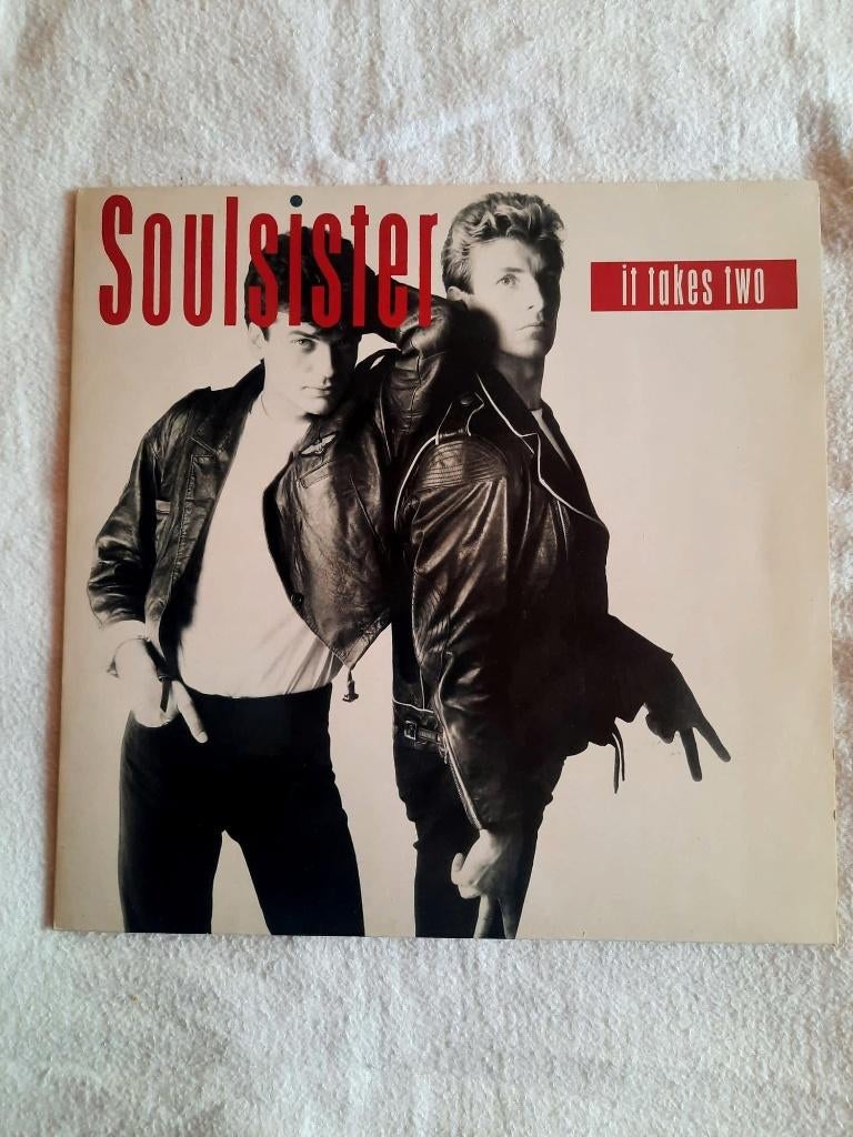 Soulsister - It Takes Two (Gesigneerd door Jan Leyers), Ophalen, Zo goed als nieuw