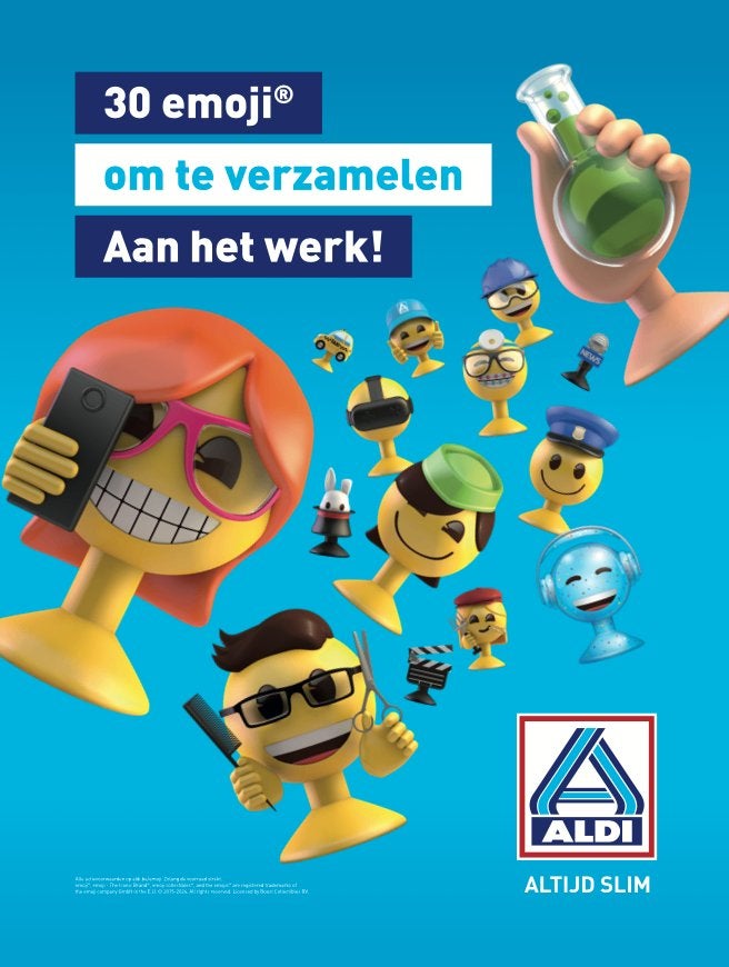 Aldi emoji 2024, Collections, Actions de supermarché, Aldi, Enlèvement ou Envoi