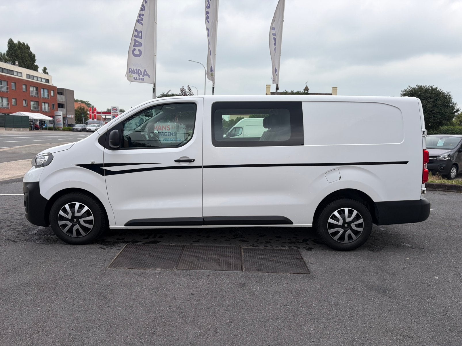 Peugeot Expert DUBBELE CABINE*L3/XL*2.0HDI*1e eigenaar, Voorwielaandrijving, Stof, Euro 6, Wit