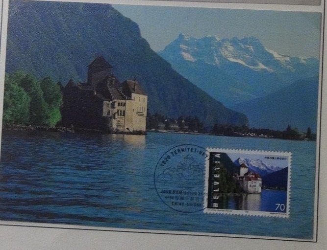 Cartes Swiss FDC ou maximum, Enlèvement ou Envoi, Affranchi