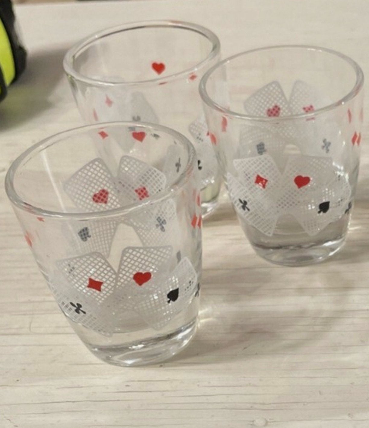 4 verres à liqueur marque Ruhrglas 1960, Enlèvement, Comme neuf