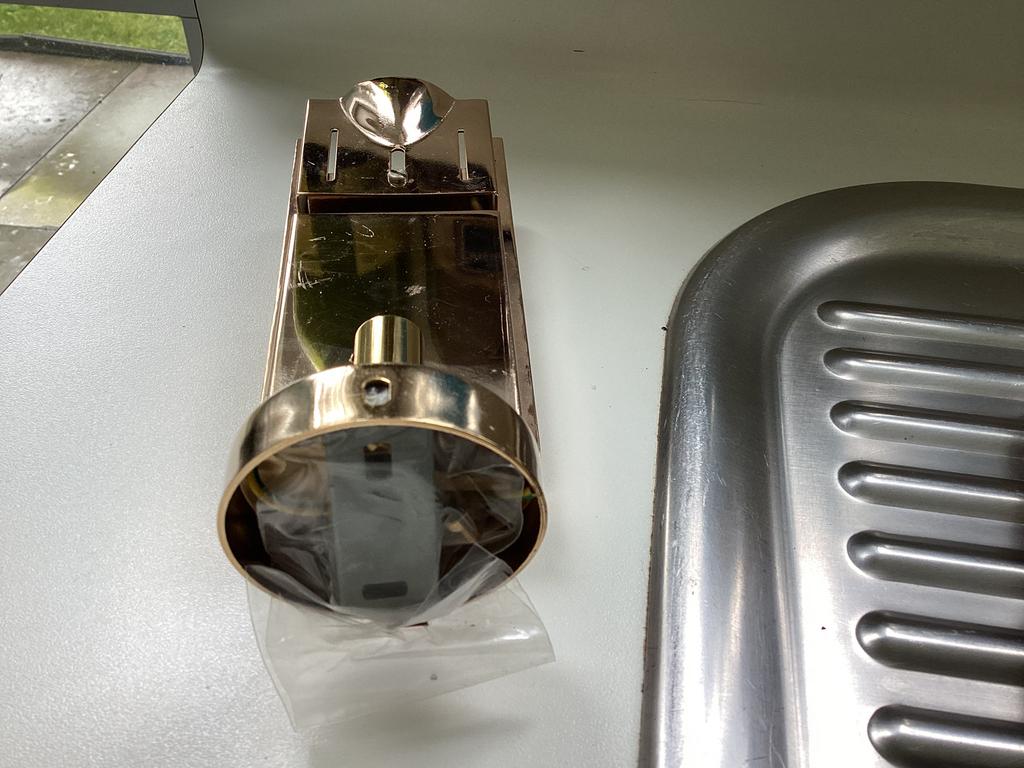 2 luminaires en cuivre pour spot, Maison & Meubles, Lampes | Spots, Neuf, Halogène, Spot encastrable ou Spot mural, Enlèvement