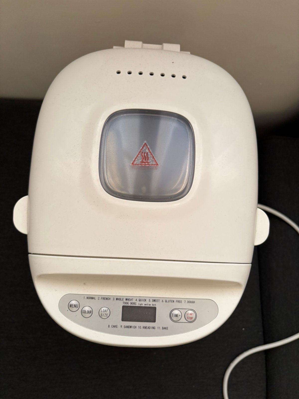 DOMO broodbakmachine, Met timer, Gebruikt, Kijkvenster, 800 tot 1200 gram deeg