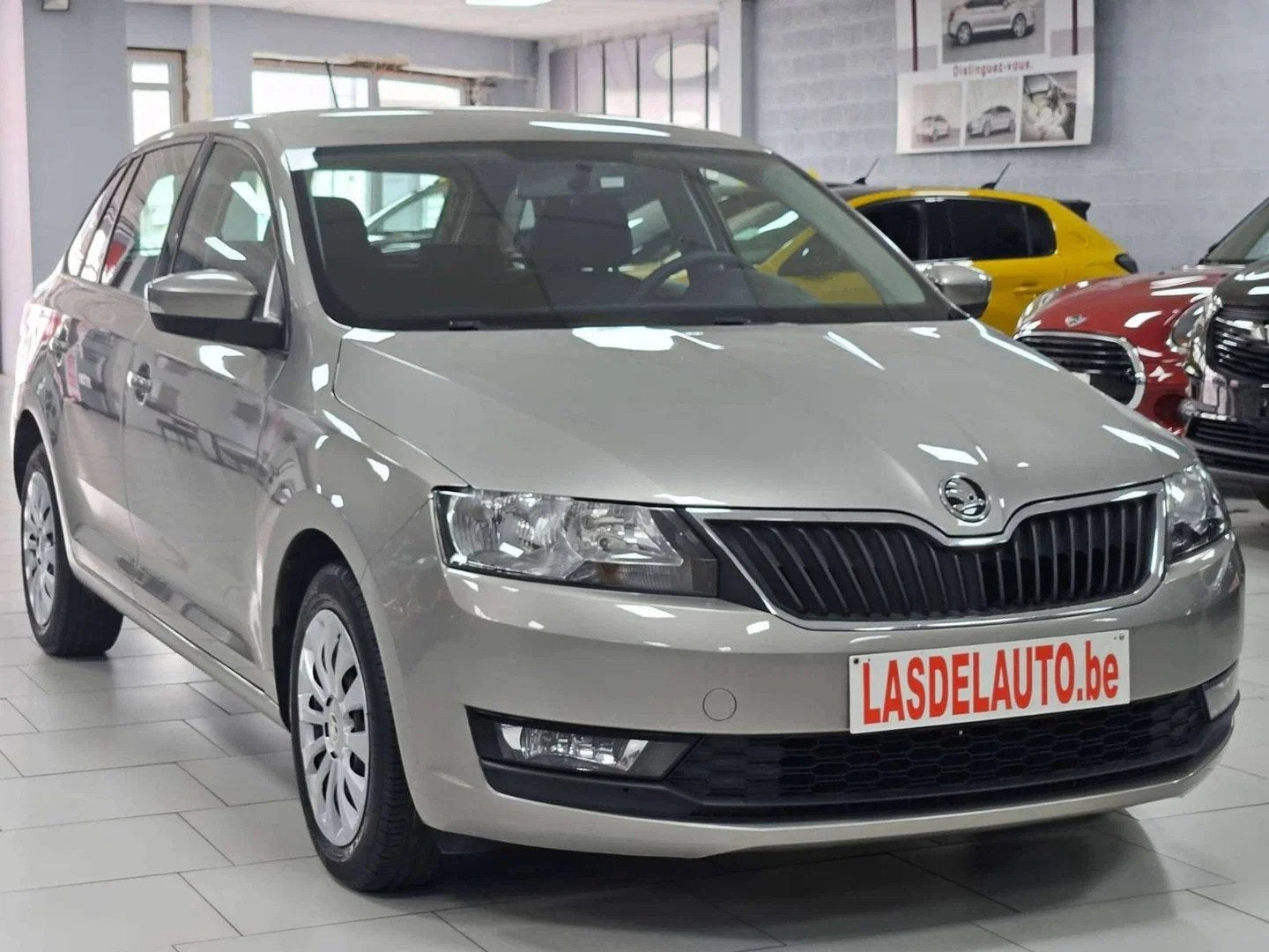 Skoda Rapid Rapid/Spaceback 1.0 TSI (EU6.2) Climatisation Bl, Argent ou Gris, Achat, Euro 6, Entreprise