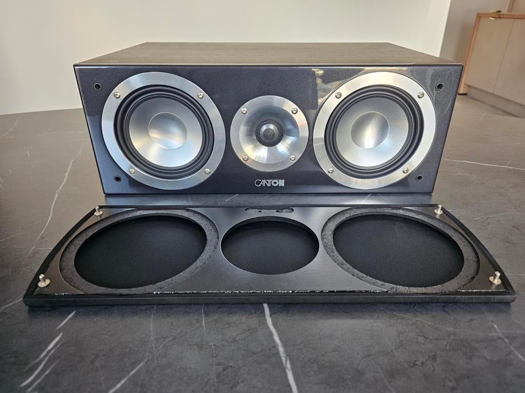 ️ CANTON Chrono 505 middenluidspreker ️, Audio, Tv en Foto, Luidsprekerboxen, Gebruikt, 120 watt of meer, Center speaker, Ophalen