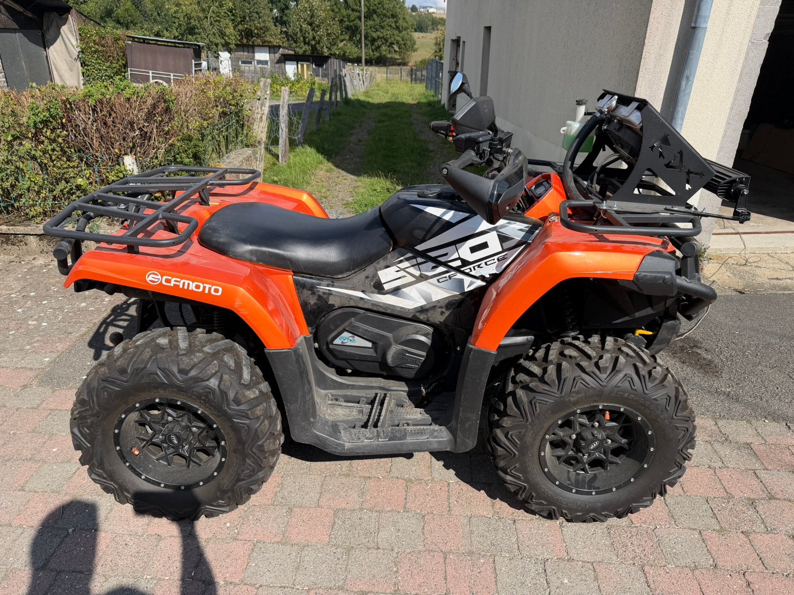 Quad Cf Moto 520S 2018, 495 cm³, 12 à 35 kW, 1 cylindre
