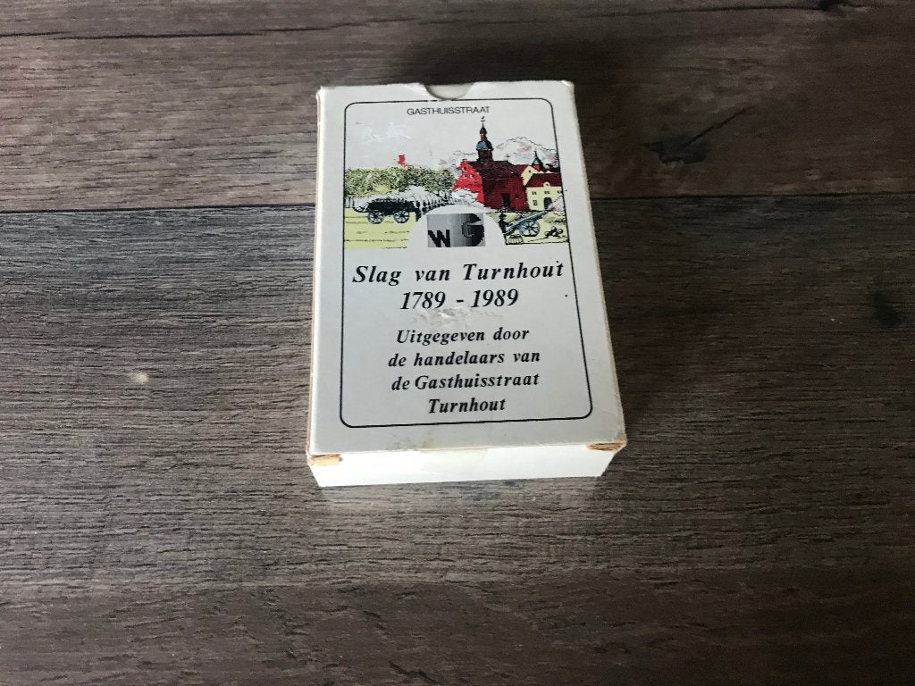 Boek speelkaarten slag van turnhout, Ophalen of Verzenden, Nieuw, Speelkaart(en)