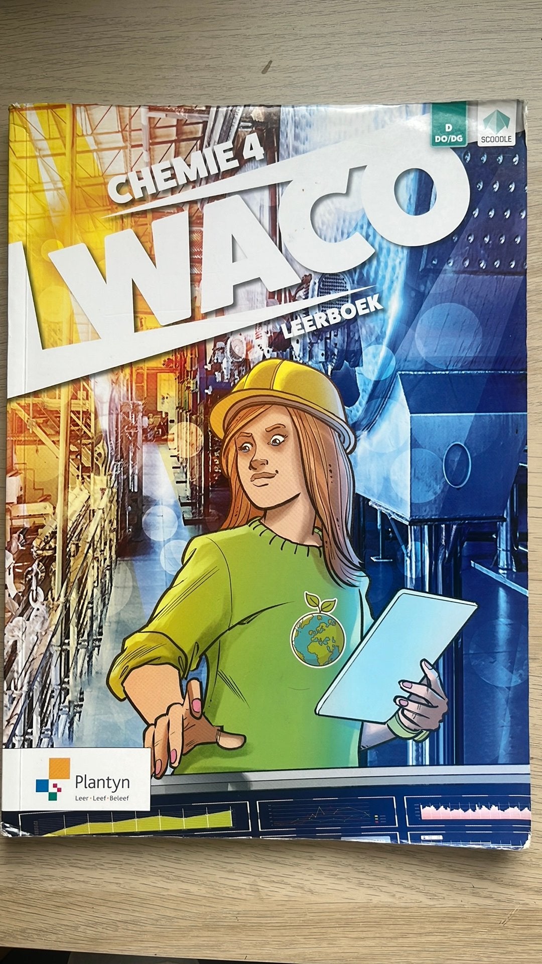 Leerboen Chemie 4 WACO, Ophalen of Verzenden, Zo goed als nieuw