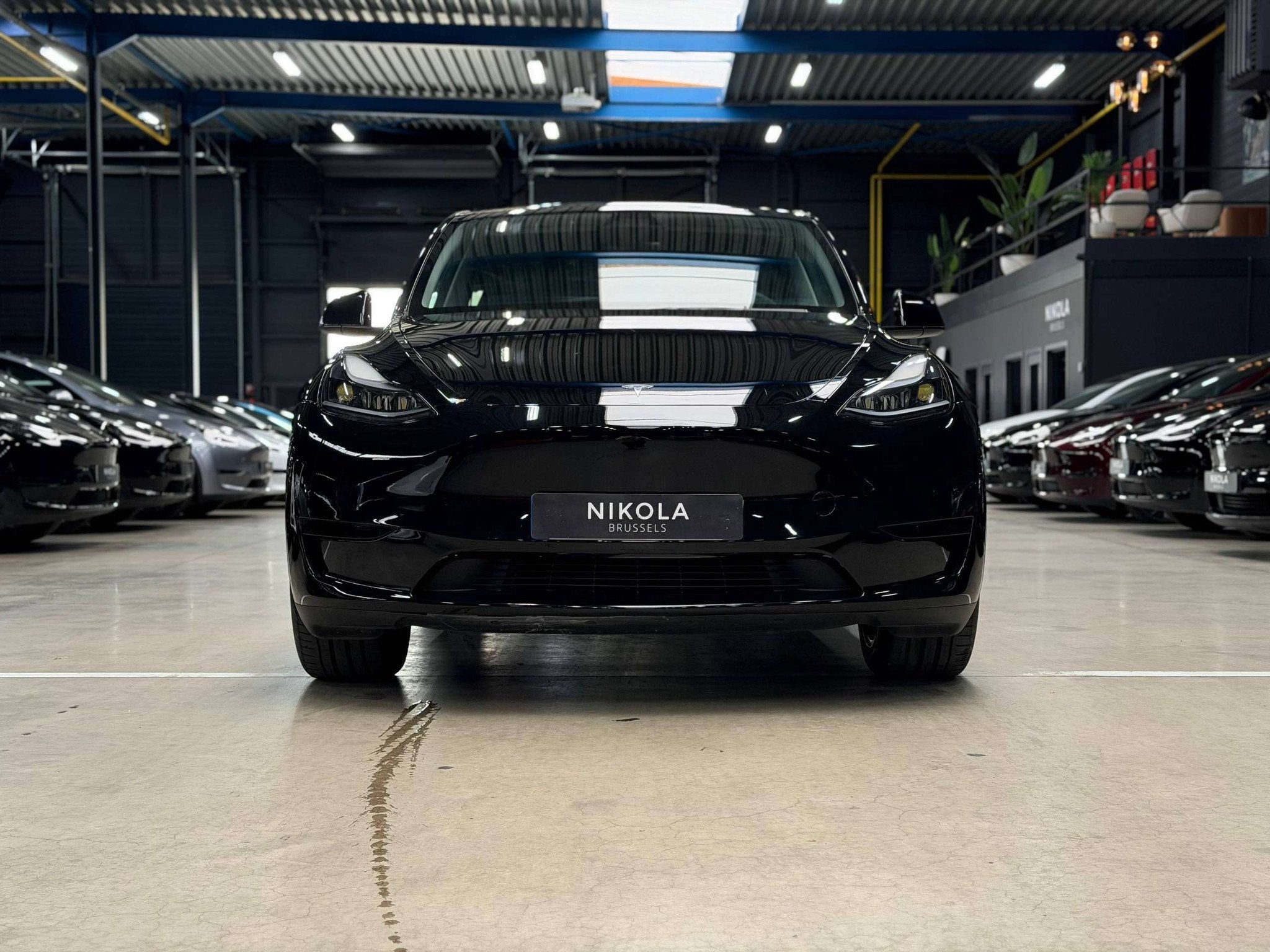Tesla Model Y PREMIUM RWD - HARDWARE 4 - AUTOPILOT - FULL BL, Autos, 299 ch, Achat, Entreprise, Noir