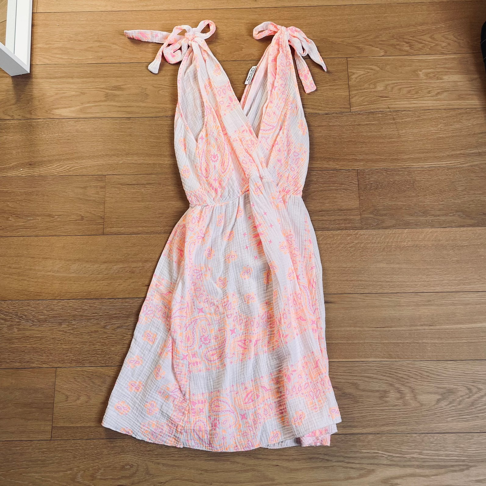 Zomerkleedje maat S/M, Kleding | Dames, Jumpsuits, Ophalen, Zo goed als nieuw, Maat 36 (S)