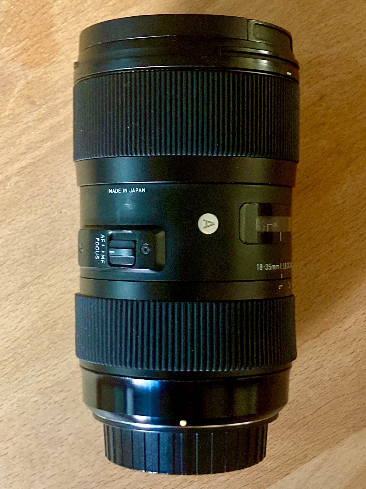 Sigma 18-35mm f1.8 Art Canon EF, Sigma, Enlèvement, Utilisé, Autofocus