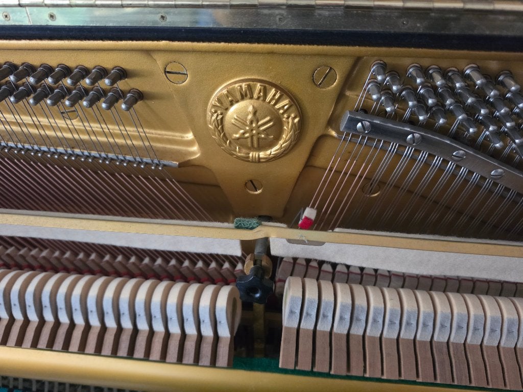 Yamaha piano X model 131, Gebruikt, Zwart, Ophalen of Verzenden, Piano