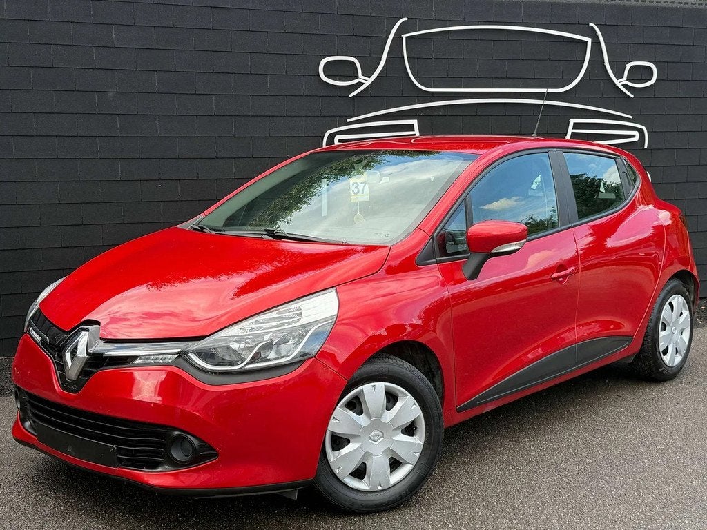 Renault Clio 1.2i+AIRCO+NAVI+EURO 5, Autos, Rouge, Euro 5, Entreprise, 5 portes