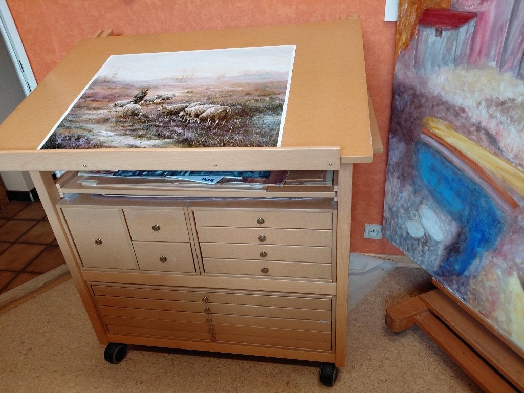 Tekentafel Auboi, Ophalen, Gebruikt, Overige typen