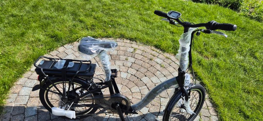 Elektische vouwfiets met lage instap, Ophalen