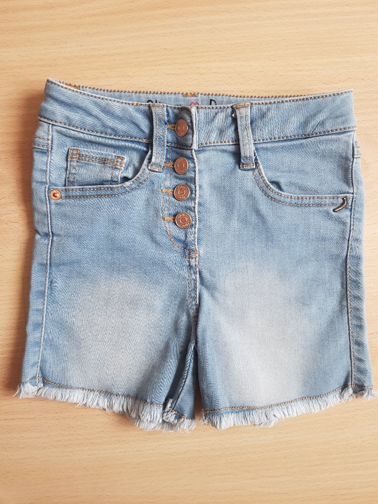 Jeans-short - s. Oliver - maat 140, Broek, Gebruikt, Meisje, Ophalen of Verzenden