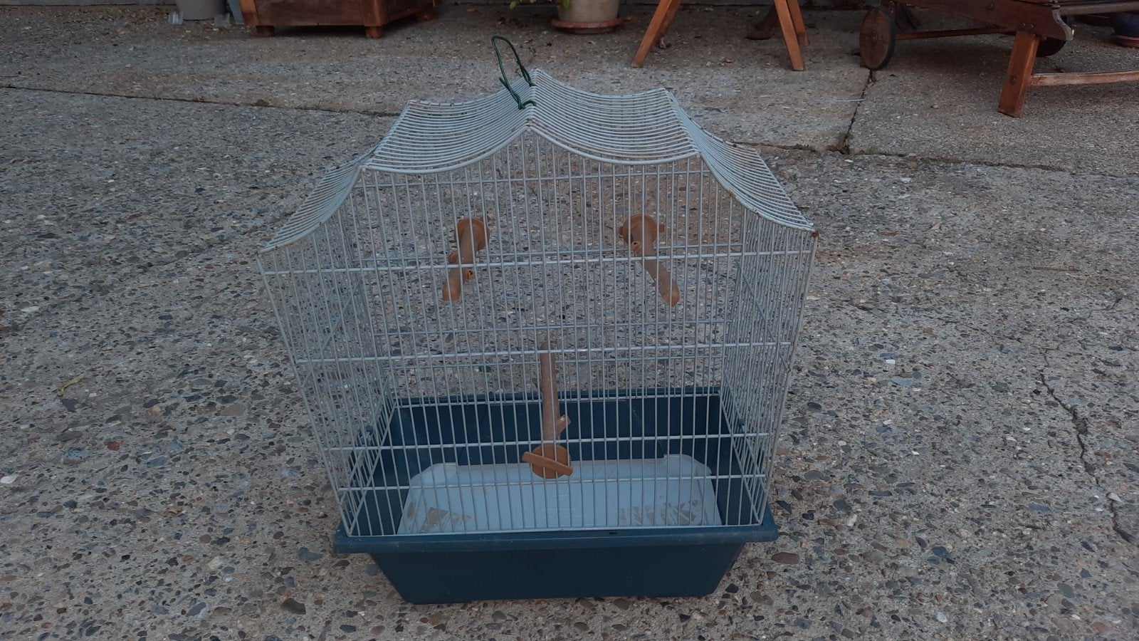 cage pour oiseaux, Animaux & Accessoires, Enlèvement, Utilisé, Métal, Cage à oiseaux