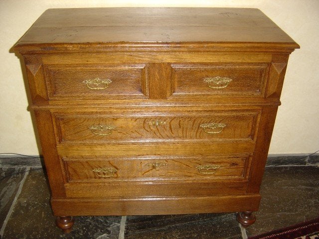 Eiken commode, Antiek en Kunst, Antiek | Meubels | Kasten, Ophalen