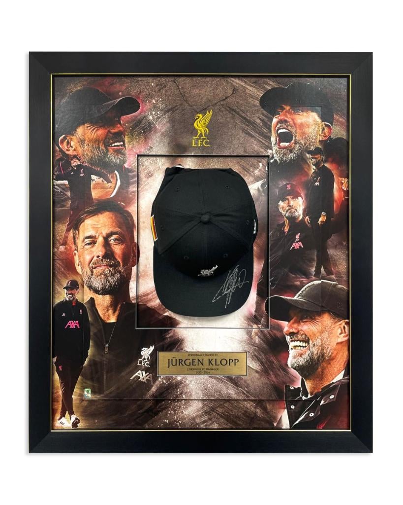 Liverpool FC Gesigneerde Klopp 9FORTY Pet Ingelijst, Kleding | Heren, Hoeden en Petten, Verzenden, Pet, 58 of 59 cm (L, 7¼ of ⅜ inch)