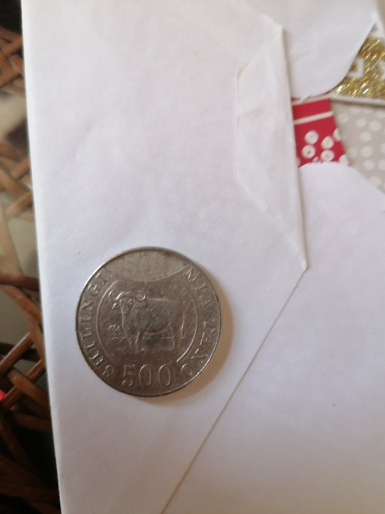 Pièce de 500 schillings tanzanien,, Enlèvement ou Envoi, Autres pays, Monnaie en vrac, Argent