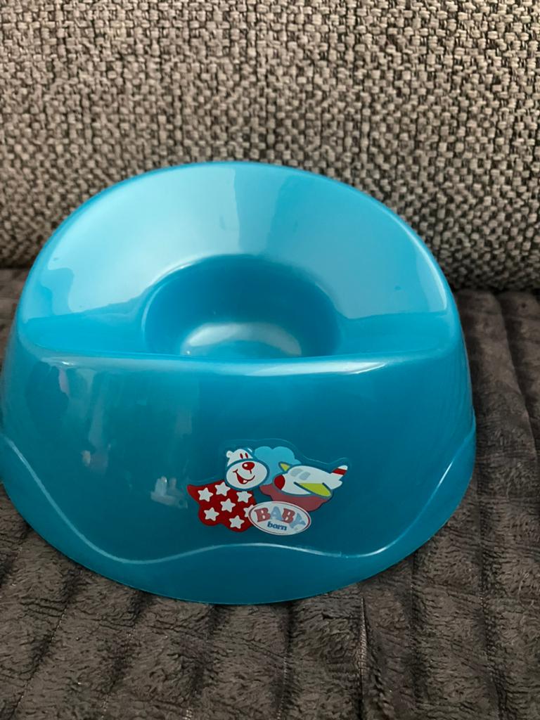 Wc potje baby born zapf creation voor pop 43 cm, Kinderen en Baby's, Ophalen of Verzenden, Zo goed als nieuw