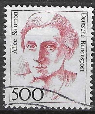 Allemagne Bundespost 1998 - Yvert 1229 - Alice Salomon (ST), Envoi, Affranchi