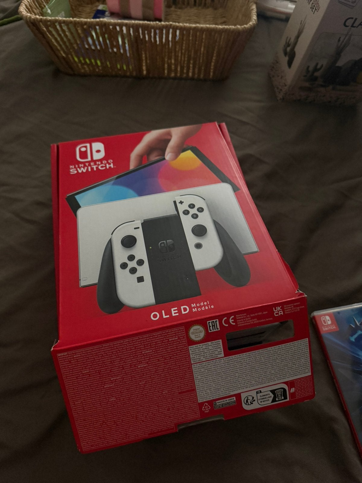 Nintendo Switch Oled, Games en Spelcomputers, Spelcomputers | Nintendo Switch, Ophalen, Zo goed als nieuw, Switch OLED