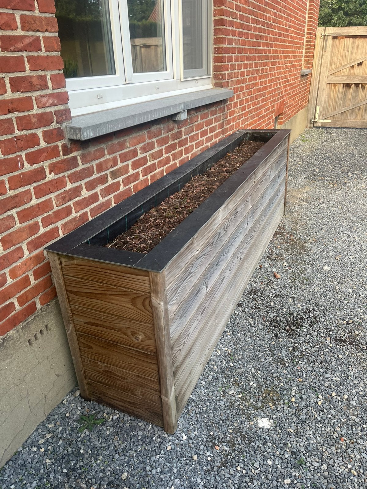 Grote bloembak, Jardin & Terrasse, Bacs à fleurs & Jardinières, Enlèvement, Comme neuf