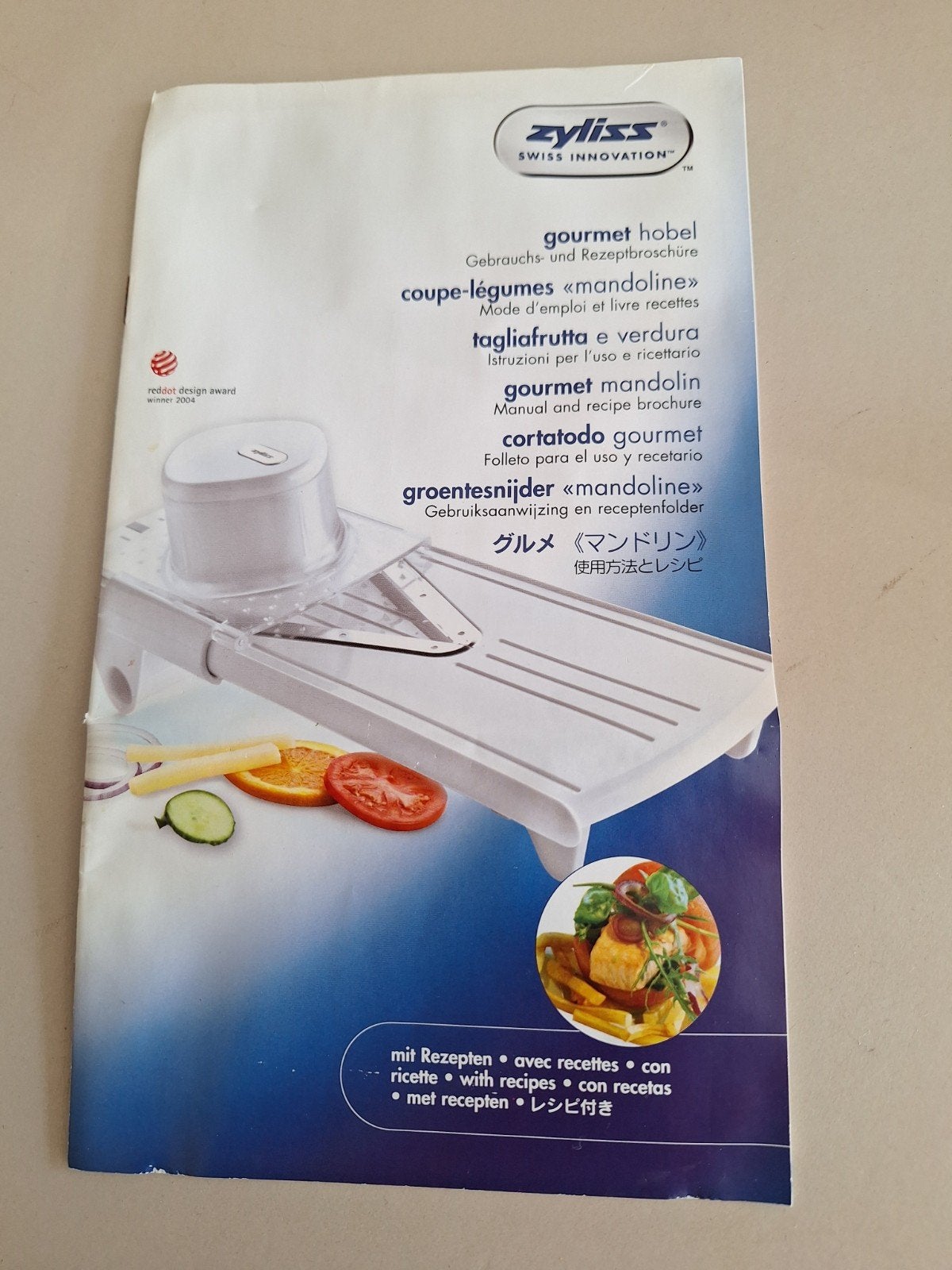 Groentensnijder " mandoline " Zyliss, Huis en Inrichting, Ophalen, Zo goed als nieuw, Wit, Overige merken