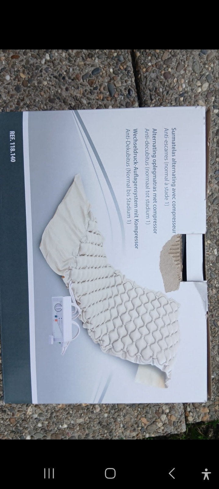Matelas anti escares, Divers, Enlèvement ou Envoi, Poids léger, Comme neuf