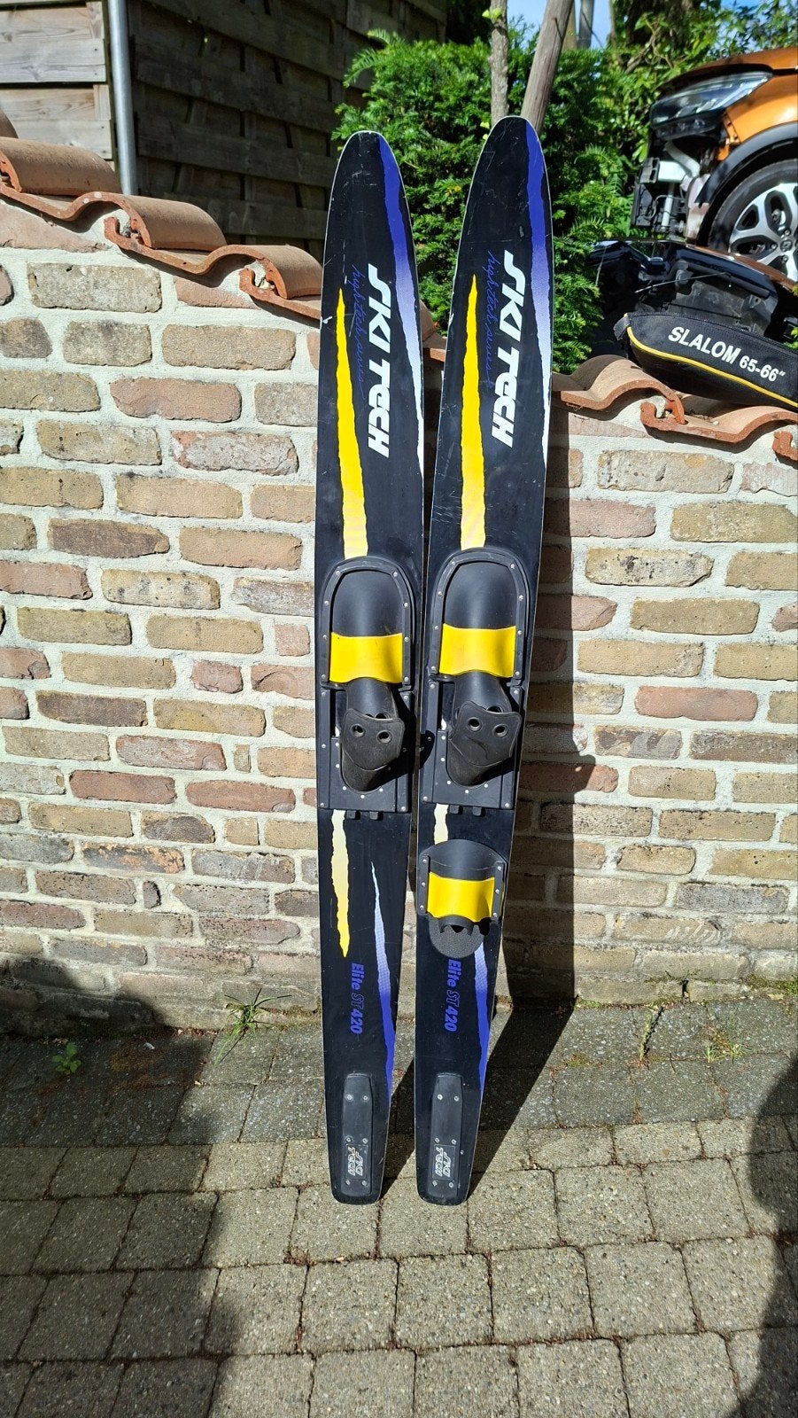 Set waterskies, Watersport en Boten, Ophalen, Gebruikt, 130 tot 160 cm