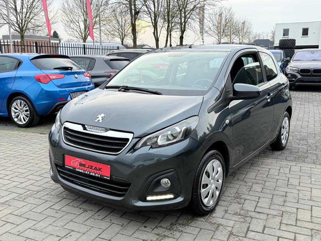 Peugeot 108 1.0i 2016 1jaar garantie, Autos, Achat, Euro 6, Entreprise, Boîte manuelle