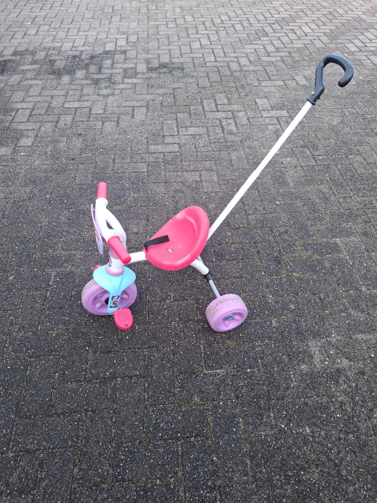 Set Loopwagen loopauto berchet en driewieler disney frozen =, Enfants & Bébés, Enlèvement