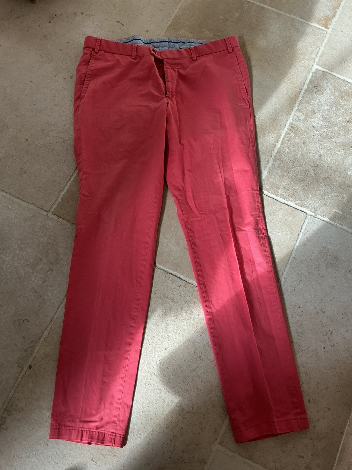 Merkkleding, herenbroek Hiltl, maat M, Kleding | Heren, Ophalen of Verzenden, Gedragen, Maat 48/50 (M)