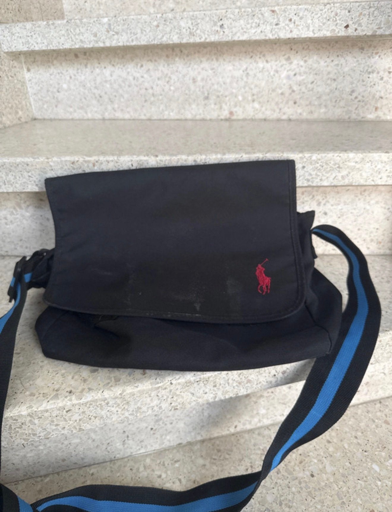 Cartable Ralph Lauren, 40 à 50 cm, Enlèvement, Utilisé, Sac à bandoulière